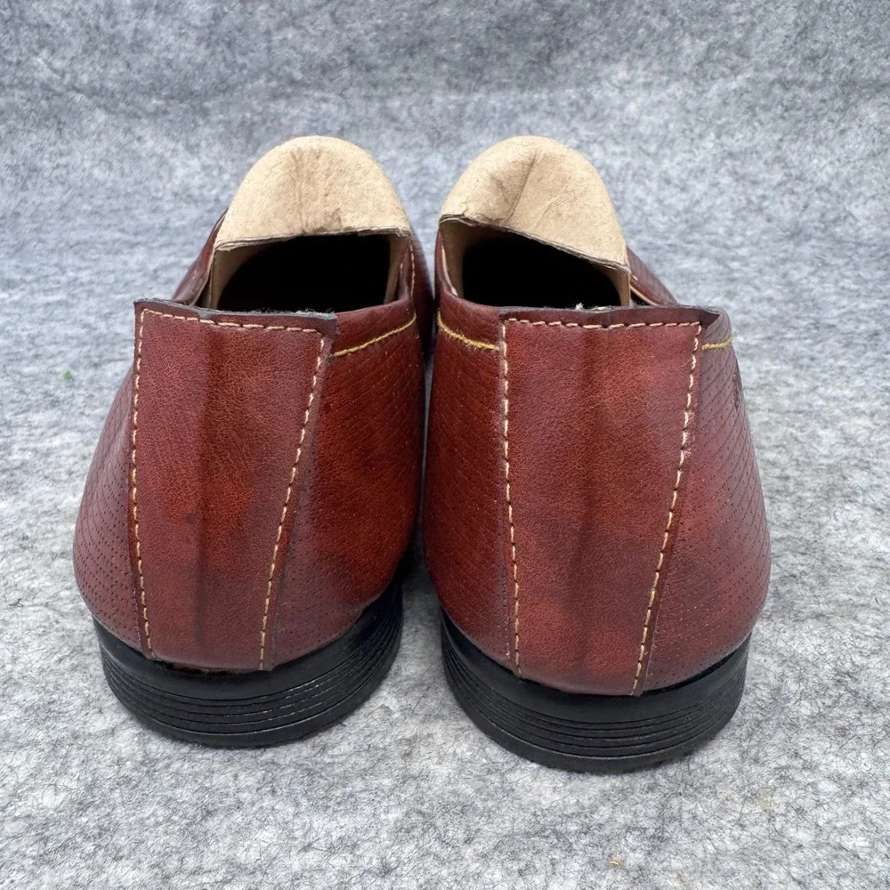 Indian Mojari Jutti Shoes Mens US Sz 10 Handmade Ethnic Leather Loafers Advick